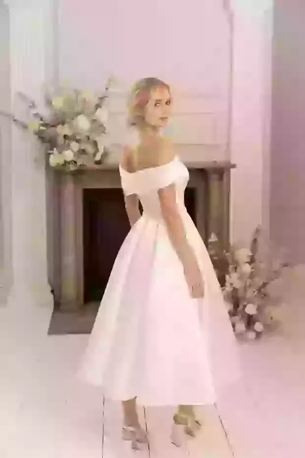 Mid length bridesmaid dresses store uk